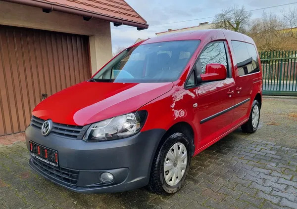 volkswagen caddy Volkswagen Caddy cena 29900 przebieg: 105000, rok produkcji 2011 z Sosnowiec